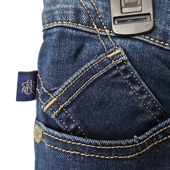 Rock & Republic Darkwash Berlin Skinny Jeans Womens Size 4M Stretch Jean - Picture 3 of 7